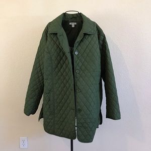 Olive green Tog Shop jacket xl like new